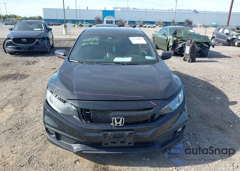 2021 Honda Civic Sport из США, поврежденный, VIN 2HGFC2F8XMH515018